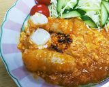 お餅＆チーズin とろ～り豚チリ作り方8写真