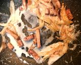 スモークサーモンのクリームパスタ作り方10写真
