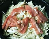 豚肉と野菜の生姜蒸し作り方5写真