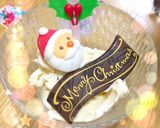 市販のアイスで☆クリスマスミニパフェ作り方1写真