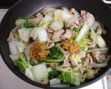 豚肉と白菜の炒め煮＿味噌あじ版作り方9写真
