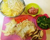 ★名古屋市の人気給食★ピリ辛スープ作り方2写真