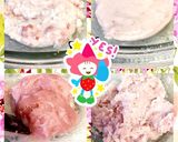 ほんのり桃色♡とちひめdeいちご大福♪作り方4写真