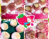 ほんのり桃色♡とちひめdeいちご大福♪作り方7写真