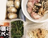 石焼き風ビビンバ+中華スープ作り方1写真