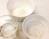 プチプチ食感♪ダイエットパンケーキ作り方1写真
