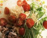 さば味噌缶のサラダ作り方3写真