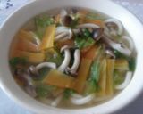 簡単☆和風スープあんかけうどん作り方3写真