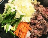 すき焼き風旨煮作り方6写真