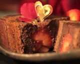 赤薔薇アムールショコラのロールケーキ作り方39写真