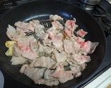 豚肉と厚揚げニンニクオイスターソース炒め作り方3写真