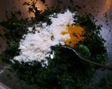 イラン料理 ククサブズィ作り方1写真