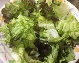 ☆少しの野菜でもタップリに見えるサラダ☆作り方1写真