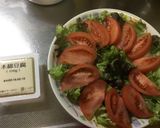 ☆少しの野菜でもタップリに見えるサラダ☆作り方3写真