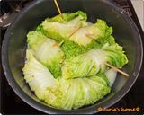 ホワイトチーズのロール白菜★豚こまでも♪作り方6写真