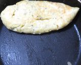 オレガノと粉チーズのオムレツ：覚書作り方6写真