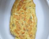 オレガノと粉チーズのオムレツ：覚書作り方7写真