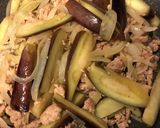 茄子とほうれん草のカレー作り方5写真
