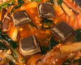茄子とほうれん草のカレー作り方7写真