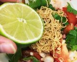 タイ人直伝！トムヤムサラダ麺作り方8写真