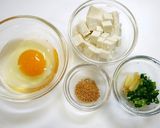 簡単！TKG☆ほんだし豆腐丼作り方1写真