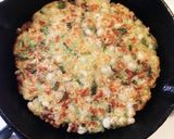 もち麦＊チーズ☆挽肉☆inニラチヂミ♪作り方12写真