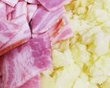 野菜嫌い克服！滑らかベーコンポテトサラダ作り方9写真