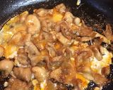 鶏皮で♪親子丼風弁当♬作り方4写真
