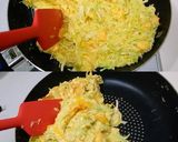 カットキャベツde卵焼き作り方4写真
