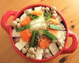 もやしでカサ増し！豆腐と鯖缶の中華風鍋作り方6写真