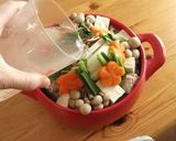 もやしでカサ増し！豆腐と鯖缶の中華風鍋作り方7写真