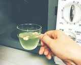 余った節分のお豆で！ポカポカ生姜緑茶！作り方3写真
