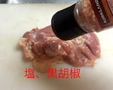 半熟目玉 チキンステーキ作り方2写真