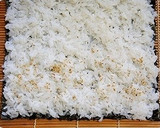 我が家の恵方巻④人気のとろたく巻いてみた作り方3写真