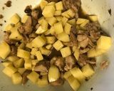 弁当用★じゃが芋と鶏肉の豆豉あえ 冷凍可作り方4写真