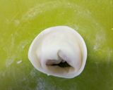 ☆ネギが乗る！！まんまる餃子☆作り方6写真