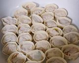 ☆ネギが乗る！！まんまる餃子☆作り方9写真