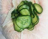 きゅうり嫌いの一手間＊ハムサンド＊作り方5写真