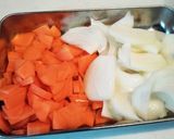 超簡単!‼鶏肉の温か煮込み☆作り方1写真