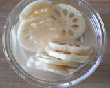 蓮根のお好み焼き風。作り方1写真