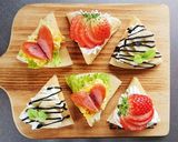 簡単可愛い☆オープンパンケーキ。作り方7写真