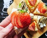 簡単可愛い☆オープンパンケーキ。作り方8写真