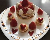 HMでバースデーケーキ♡デコチョコ添え♡作り方19写真