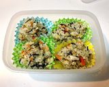 【離乳食後期】野菜たっぷりしらす炒飯作り方6写真