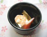 お宿メニューを再現。うなとろ蒸し作り方2写真