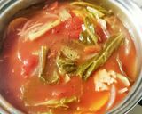 簡単!トマト缶とキャベツ外葉のシチュー✨作り方5写真