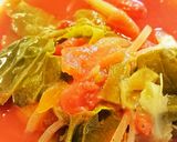簡単!トマト缶とキャベツ外葉のシチュー✨作り方6写真