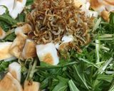 水菜とはんぺんのサラダ作り方4写真