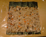 炊き込みご飯の太巻き　恵方巻きにも作り方9写真