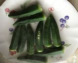 オクラの胡麻和え作り方5写真